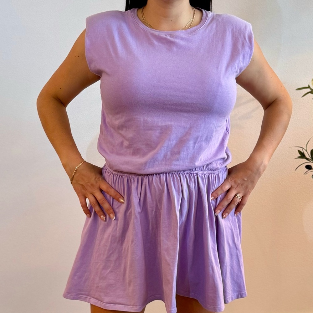 Lavender Sleeveless Dress